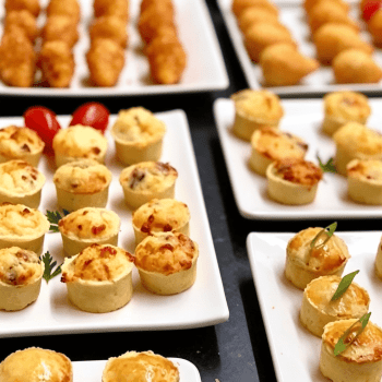 Curso Prático Salgados e Canapés Gourmet para Casamento 21/07/26 09h às 17h